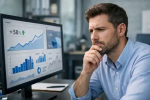 Analisi dei dati di marketing con risultati poco chiari e numeri contraddittori