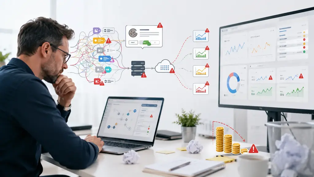 Configurare correttamente i tracciamenti richiede un approccio strategico che va ben oltre l'installazione di pochi tag standard. Questo articolo esplora le complessità della digital analytics moderna, evidenziando come un setup superficiale possa influire negativamente sulla qualità dei dati e sull'efficacia delle campagne pubblicitarie. Digital analytics: gli errori che vedo più spesso nel setup dei tracciamenti